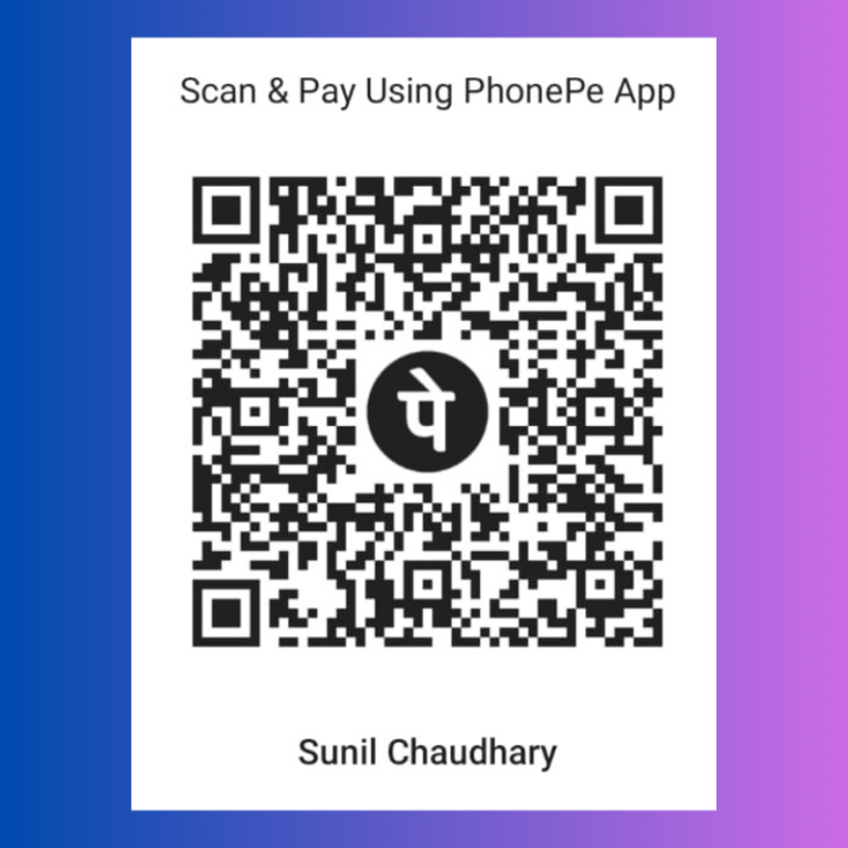 Scan and Pay Sunil Chaudhary Scan QR Code UPI ID UPI Payment